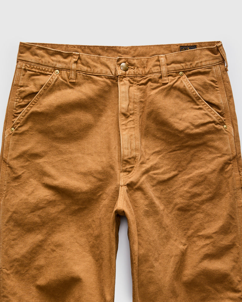 Dad's Fit Painter Pants in Brown