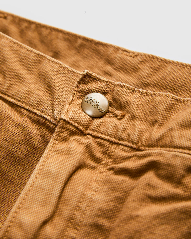 Dad's Fit Painter Pants in Brown