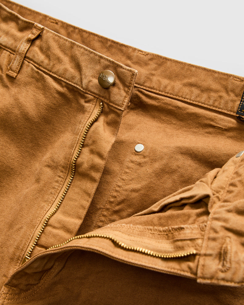 Dad's Fit Painter Pants in Brown