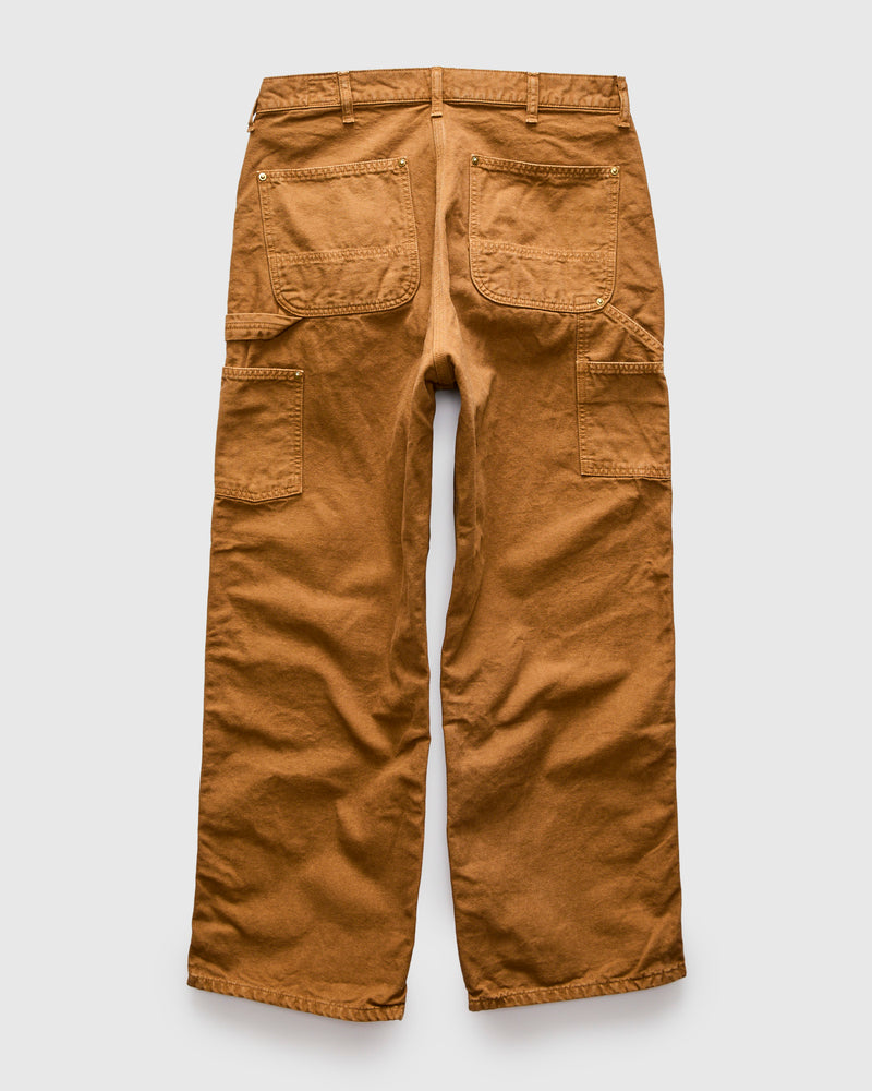Dad's Fit Painter Pants in Brown