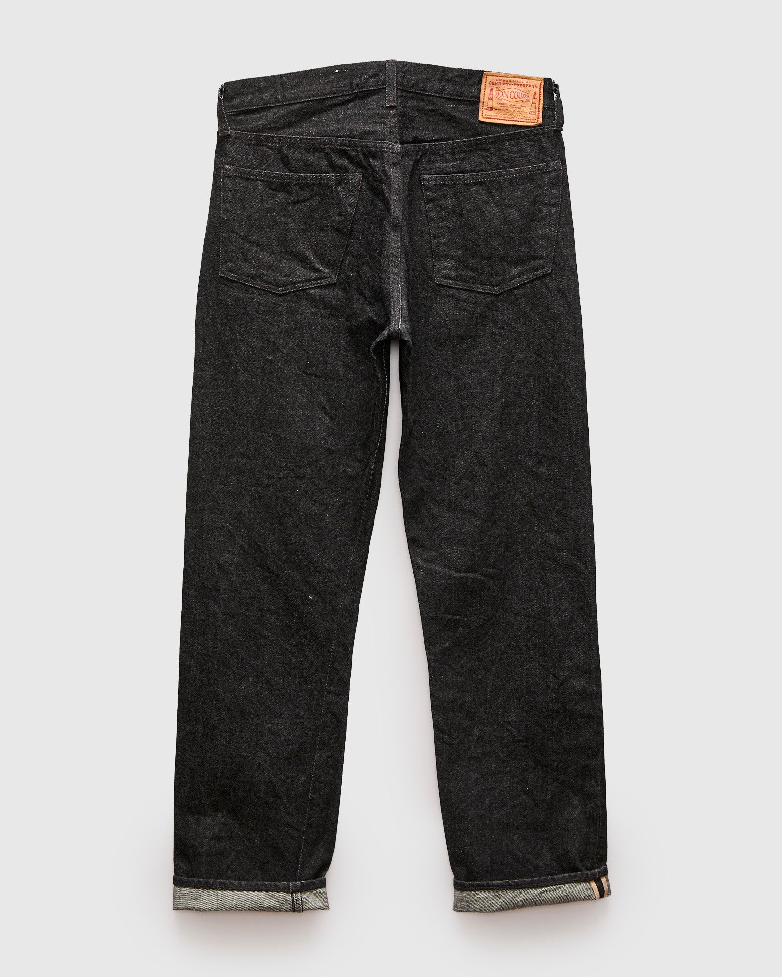 66 Black 15oz Rinsed Selvedge Denim - Ivy League Fit – Blue Owl