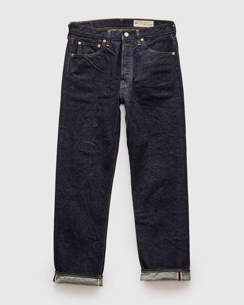 LEVI’S / 66 single selvedge denim pants 66 Indigo 15oz Rinsed Selvedge Denim - Ivy League Fit – Blue Owl