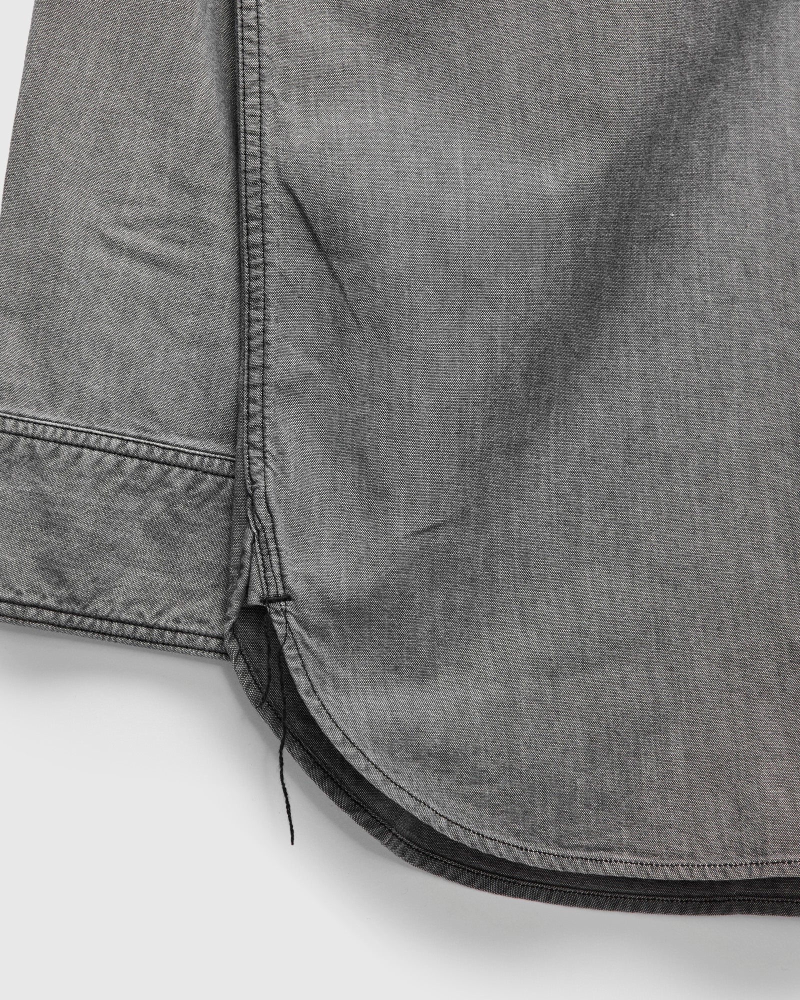 USN Chambray Shirt in Light Black – Blue Owl Workshop