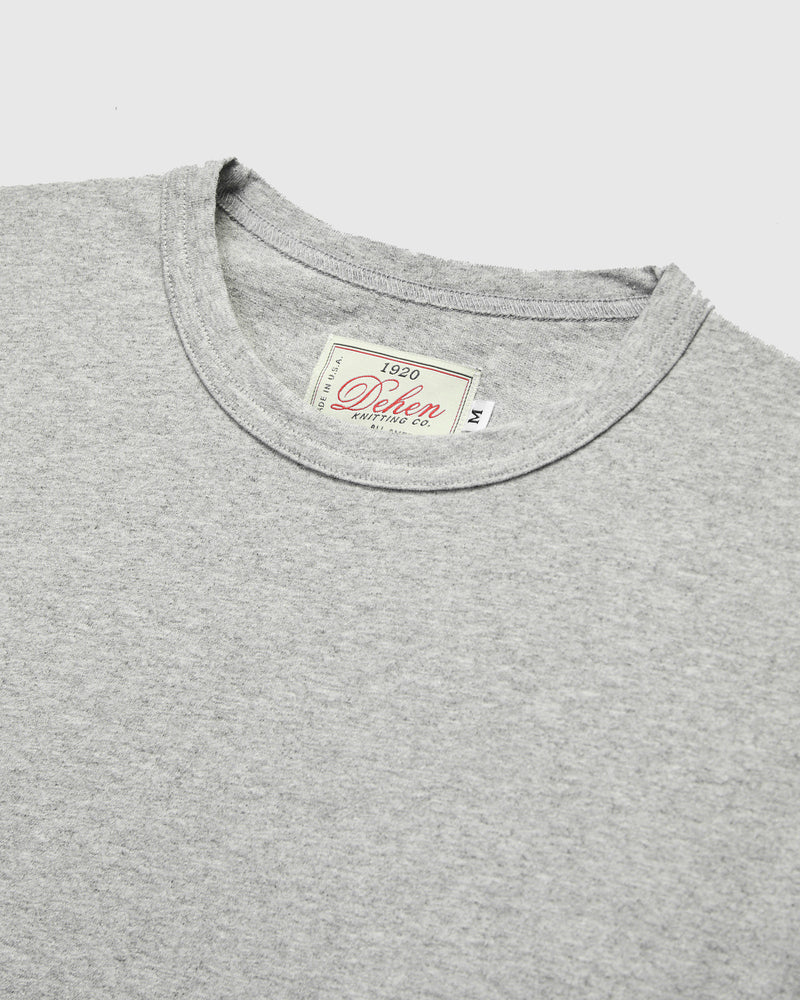 Heavy Duty Tee in Heather Grey