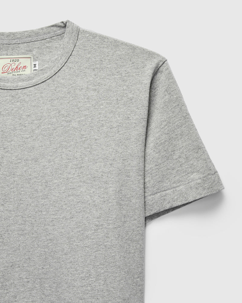 Heavy Duty Tee in Heather Grey