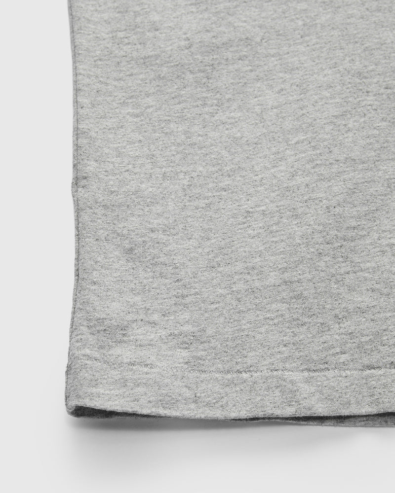 Heavy Duty Tee in Heather Grey