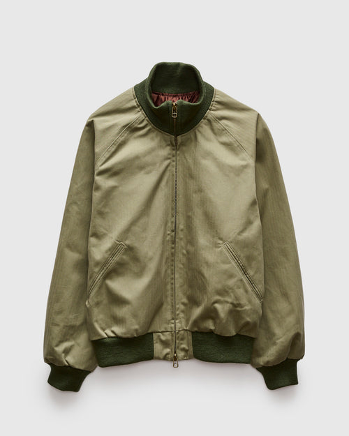 Pilot Jacket in Dry Wax Sage