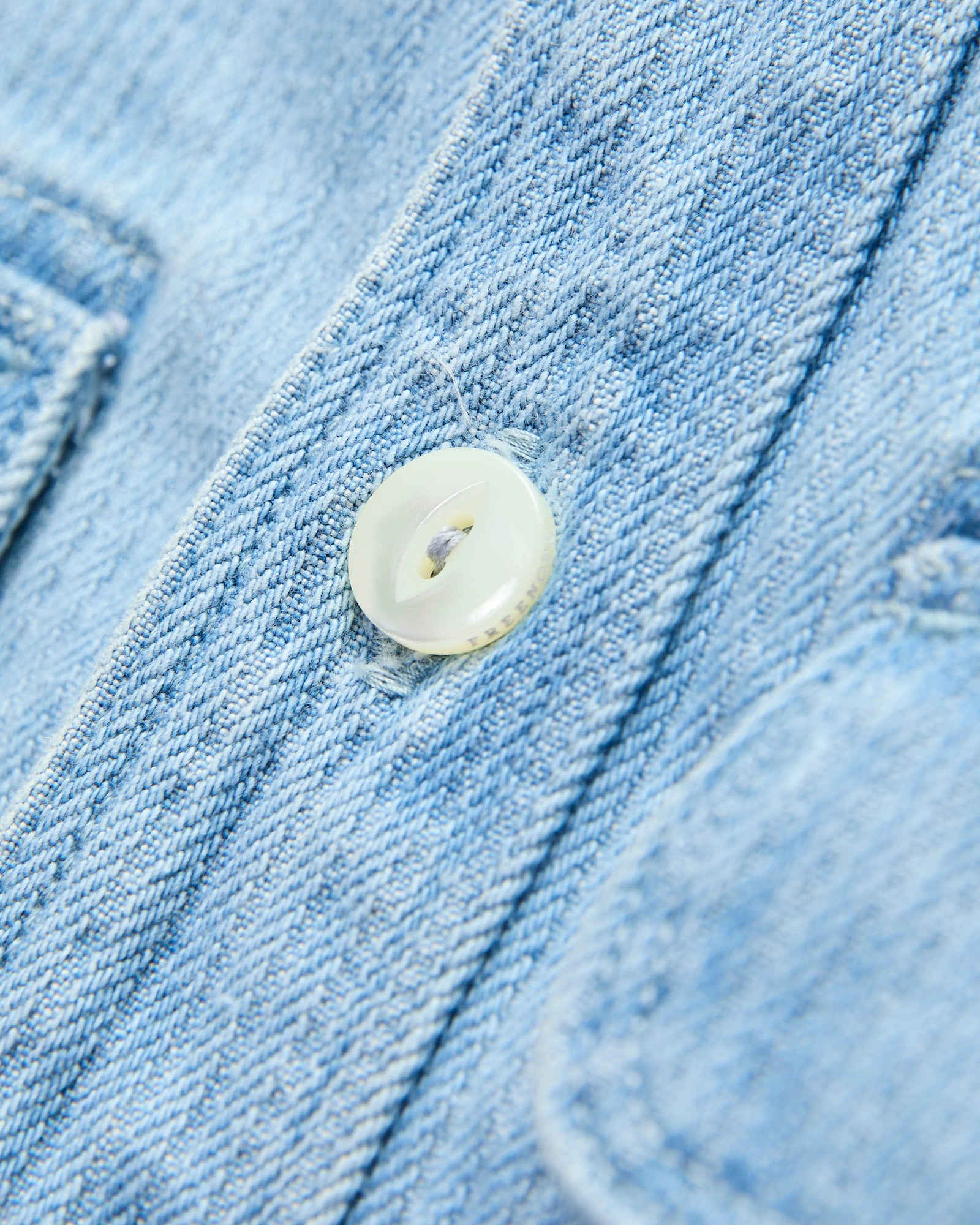Rancho Western Shirt in Bleach Indigo Cord – Blue Owl Workshop