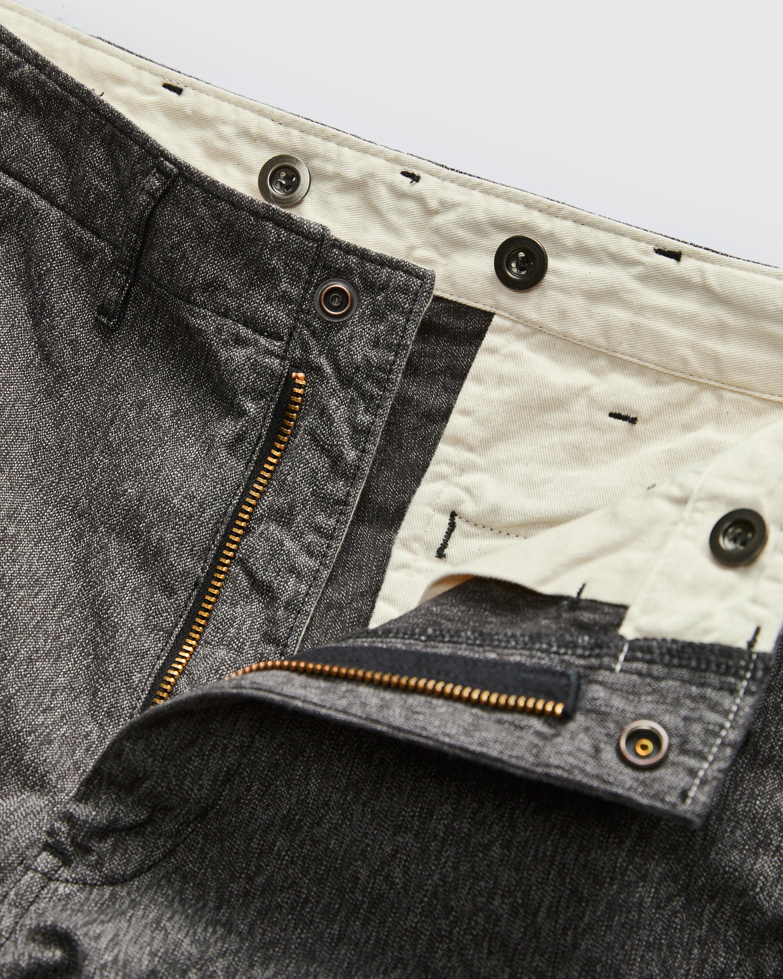 Tough Dude Mock Twist Pants in Charcoal Black – Blue Owl Workshop