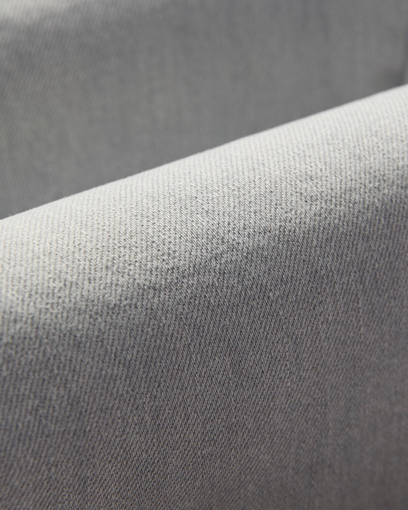 "Marble" 14oz Washed Grey Stretch Selvedge Denim - Pen Slim