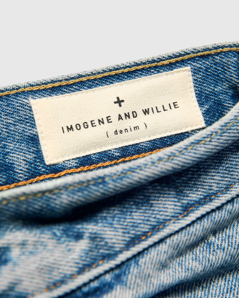 "Russell Altona" 14.5oz Washed Denim - Relaxed Tapered Fit