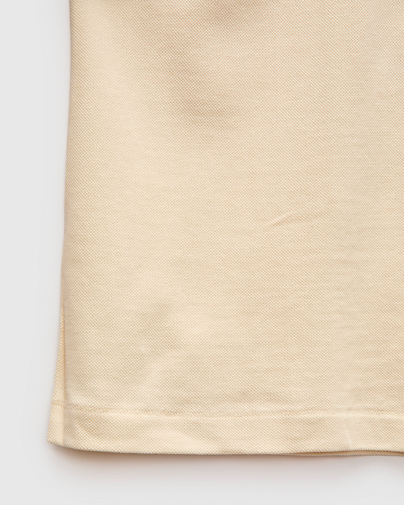 2PKPL "Good Originals" Loopwheel Polo Shirt in Nature