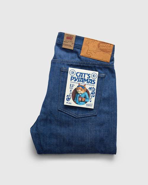 "Cat's Pyjamas" 8.5oz Selvedge Denim - Weird Guy Fit