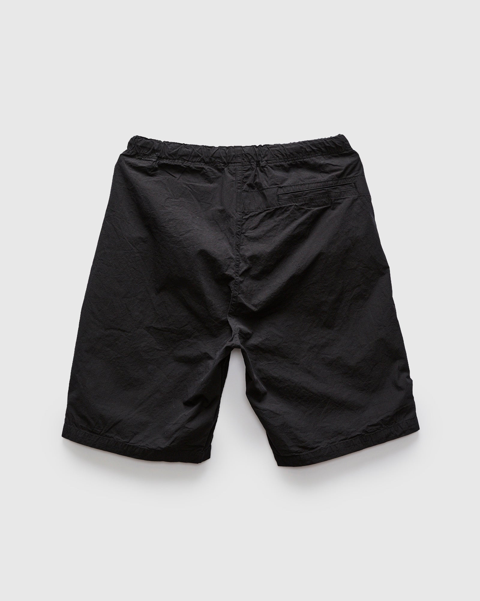 Cotton-Linen Wide Fit New Yorker Shorts in Black – Blue Owl Workshop