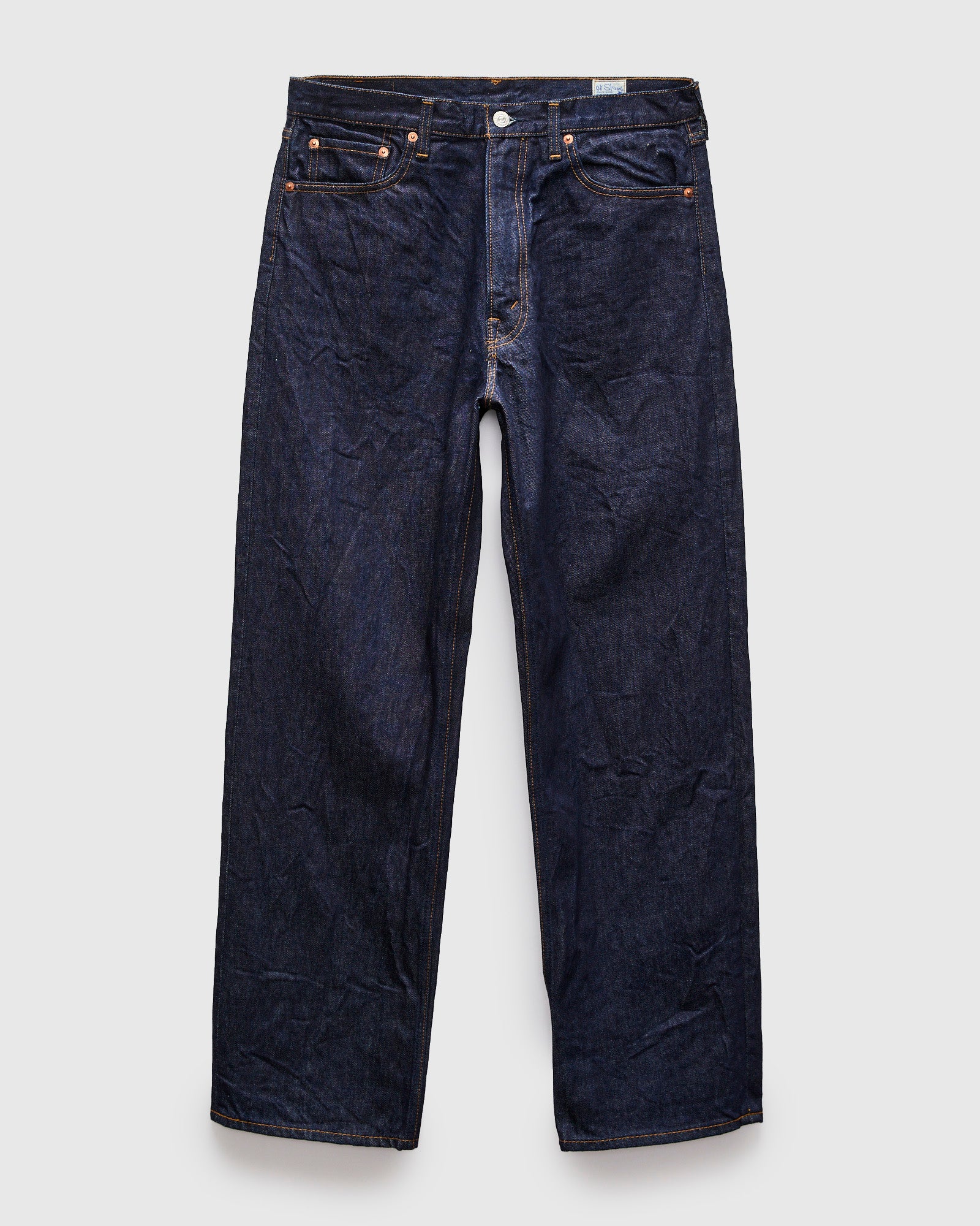 パンツ orSlow / 101 DAD'S FIT DENIM PANTS 101 13oz Denim - Dad Straight Fit – Blue Owl Workshop