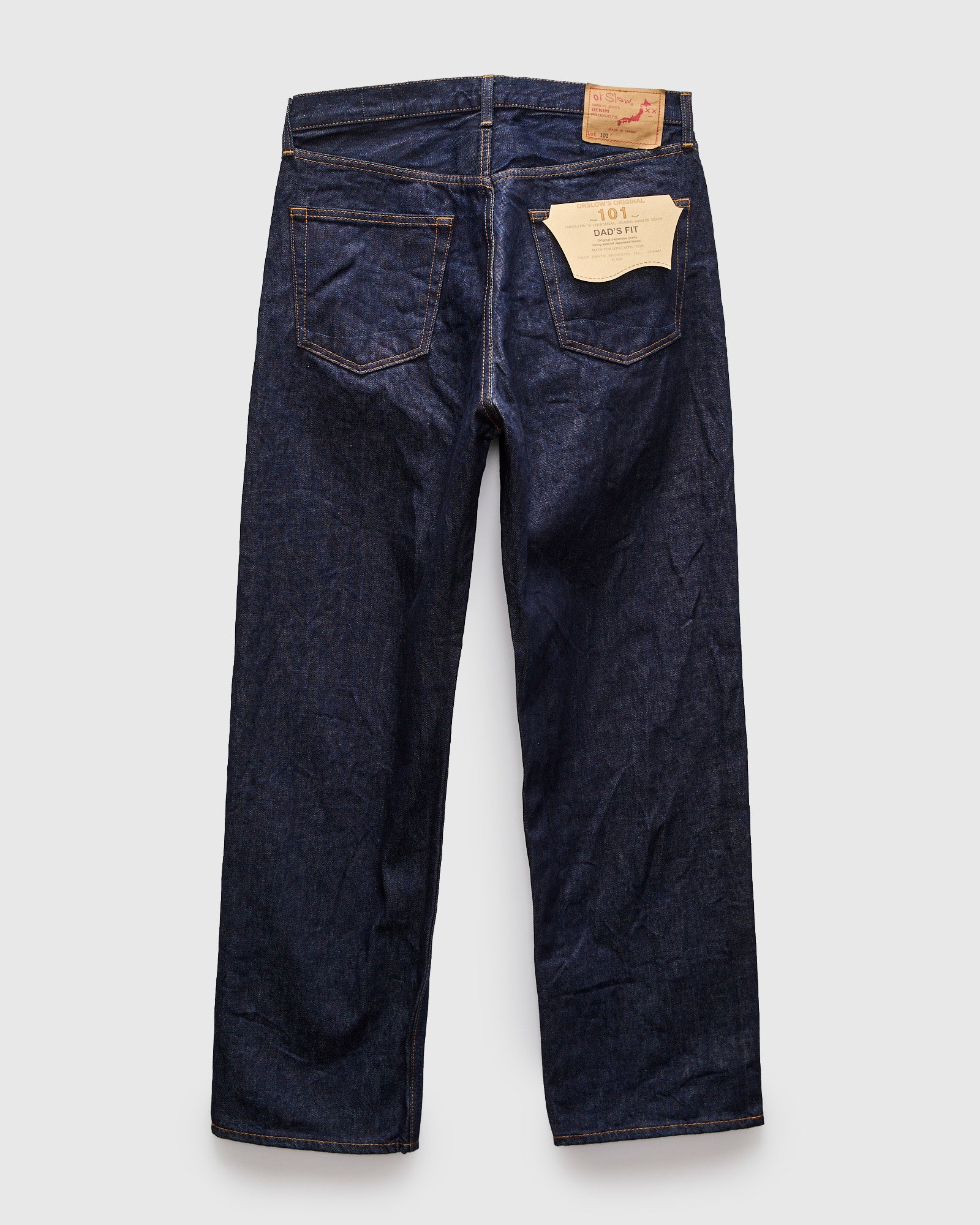 101 13oz Denim - Dad Straight Fit – Blue Owl Workshop