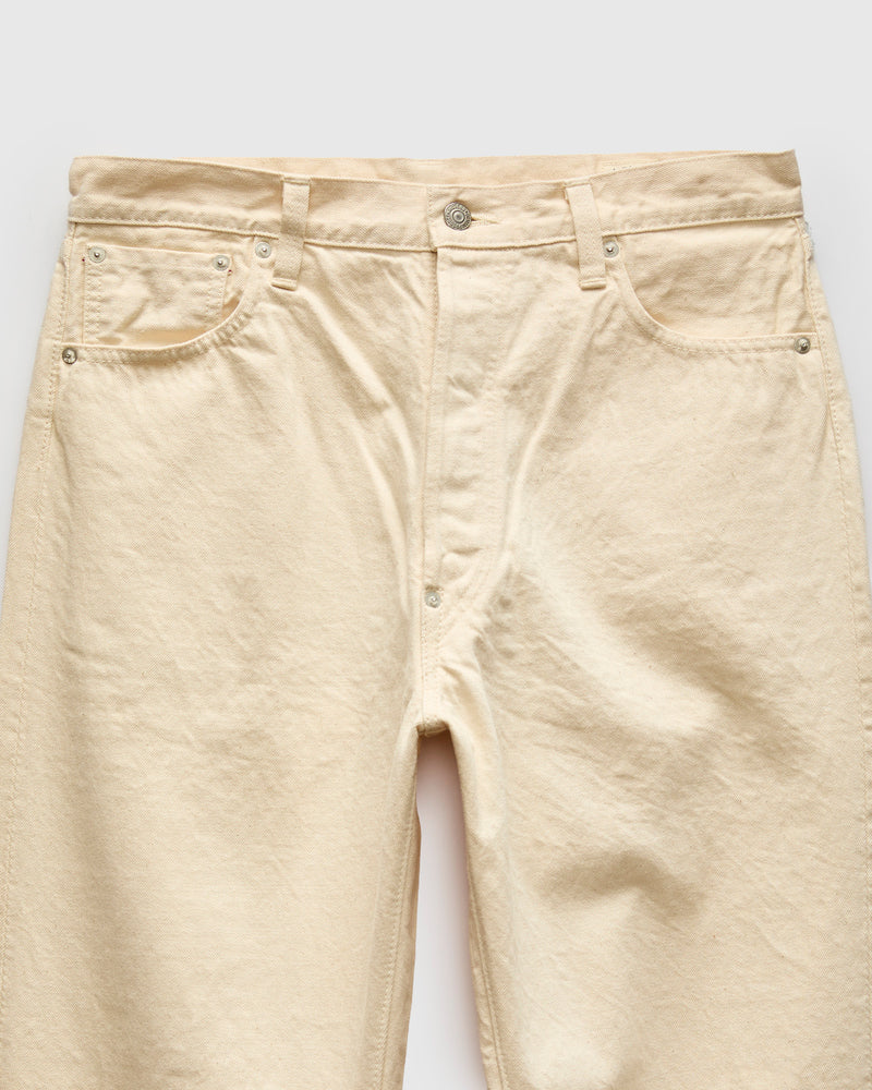 1011 "Kinari Ecru" 12oz Selvedge Denim - Grand Dad Straight Fit