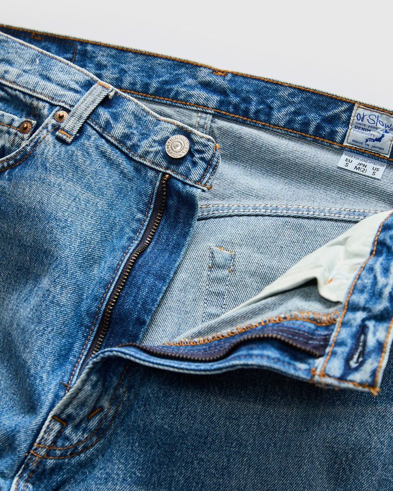101 "Used Wash" 13oz Denim - Dad Straight Fit