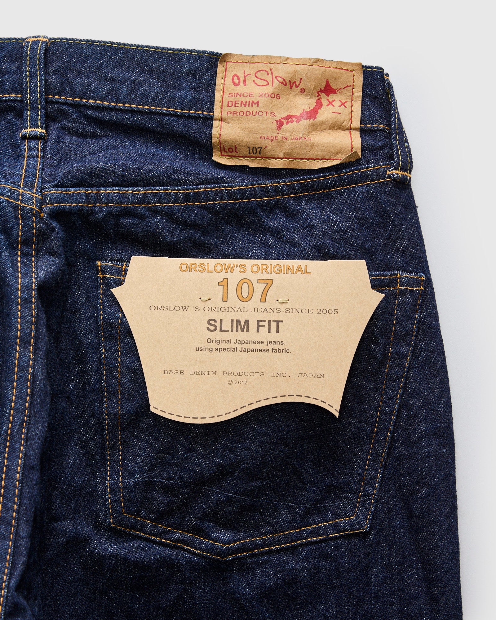 107 13.5oz Selvedge Denim - Ivy Fit – Blue Owl Workshop