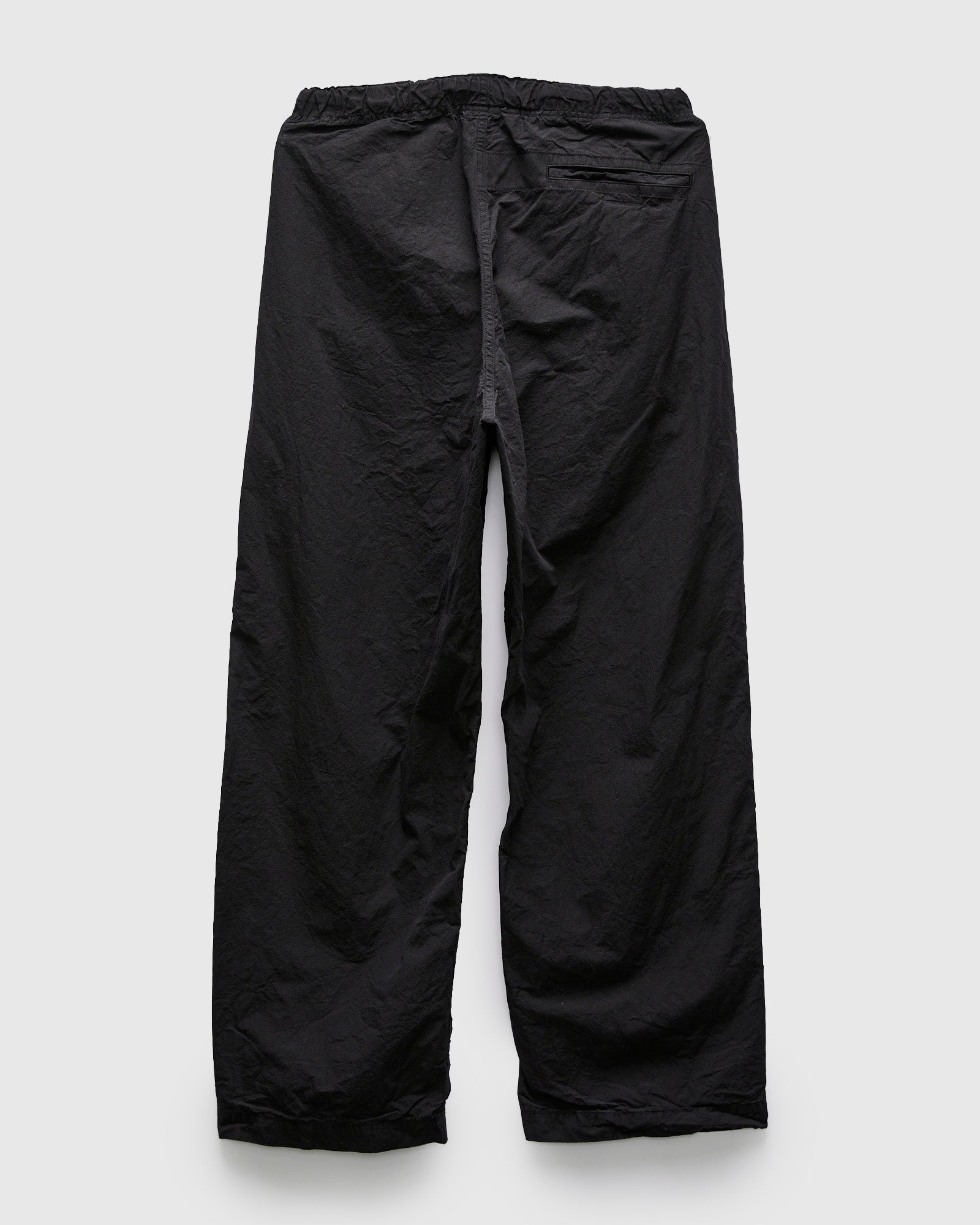 Cotton-Linen Wide Fit New Yorker Pants in Black – Blue Owl Workshop