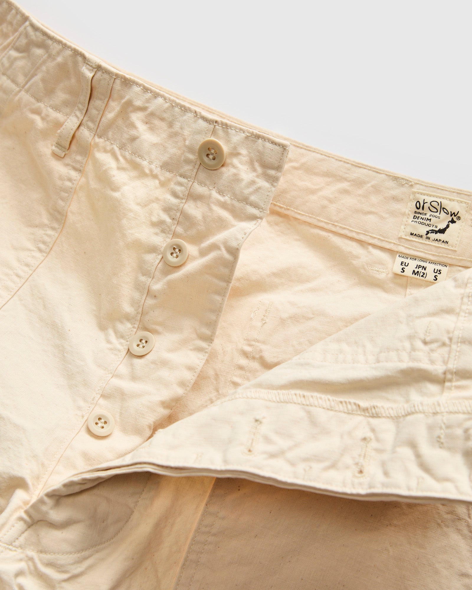 Summer Fatigue Pants in Ecru – Blue Owl Workshop
