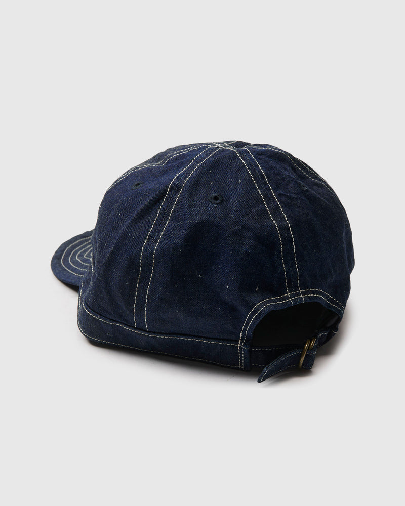 13.5oz Denim Work Cap in Indigo Nep