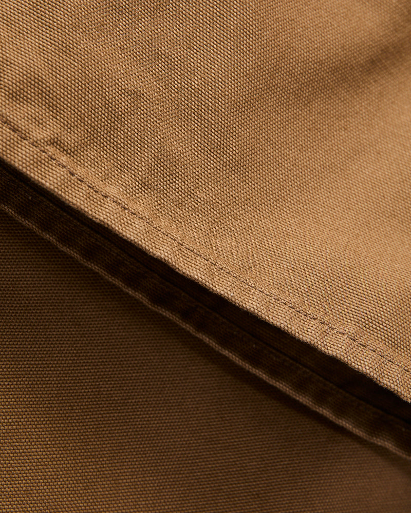 Duck Canvas Work Pants in Brown