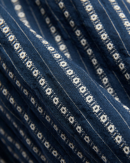 Italian Collar Shirt in Navy