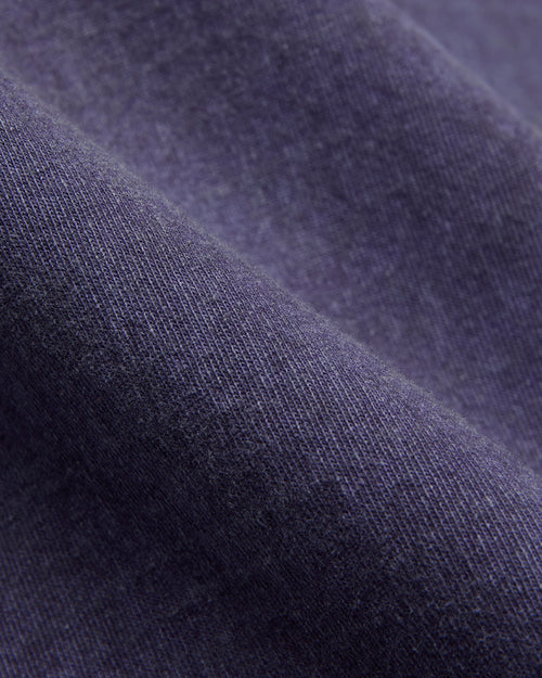 Heavyweight Pigment Dye Pocket T-Shirt in Faded Purple