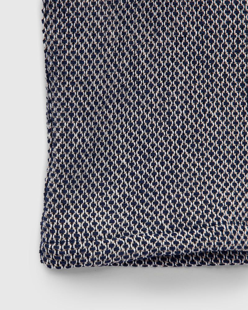 Agora Knit Shirt in Navy