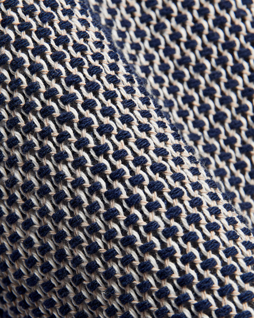 Agora Knit Shirt in Navy