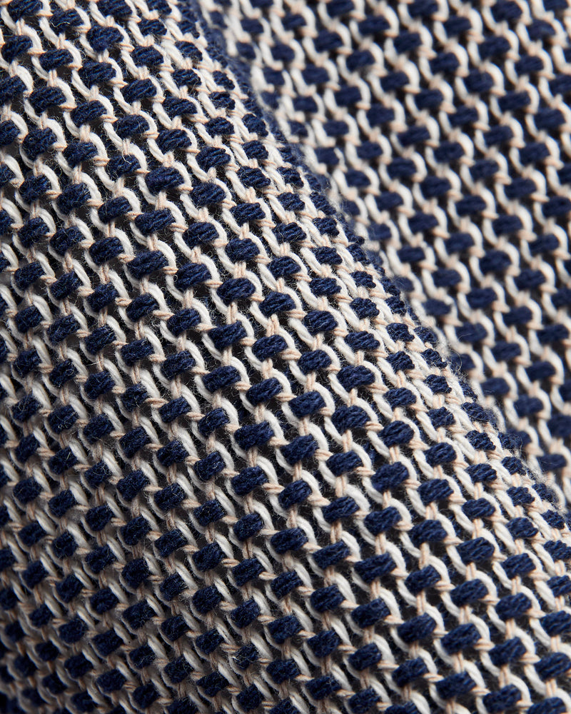 Agora Knit Shirt in Navy