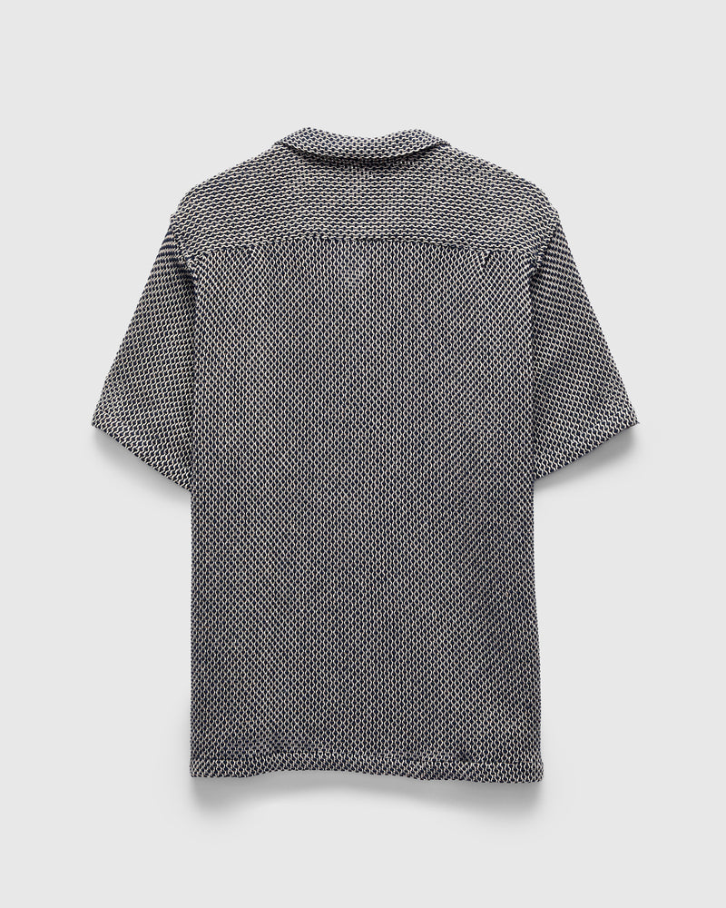 Agora Knit Shirt in Navy