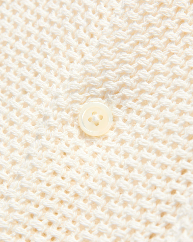 Agora Knit Shirt in White