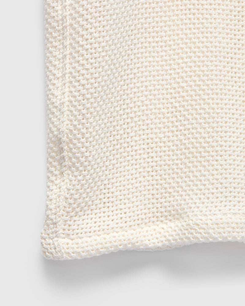 Agora Knit Shirt in White