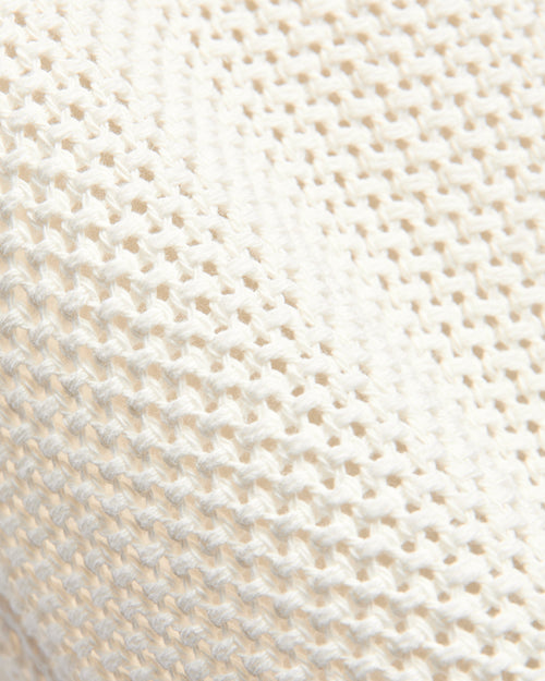 Agora Knit Shirt in White