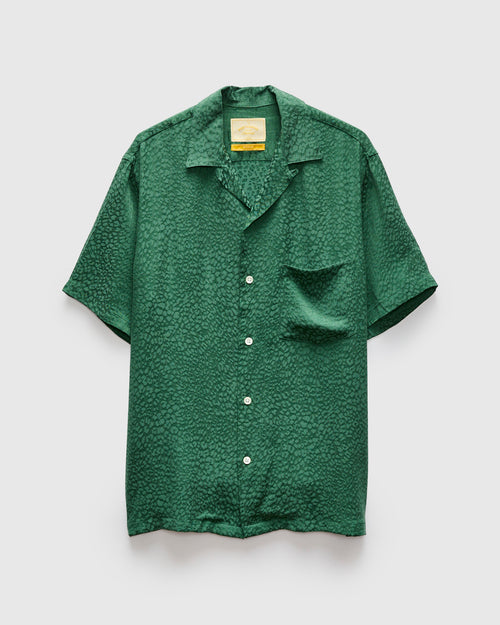 Finger Print Shirt in Green
