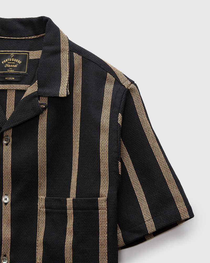 Portuguese Flannel Marques Shirt in Black X-Large Portuguese Flannel Marques Shirt in Black X-Large