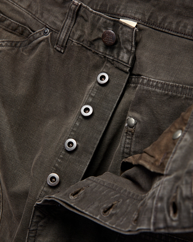 Hamilton Carpenter Pants in Distressed Black