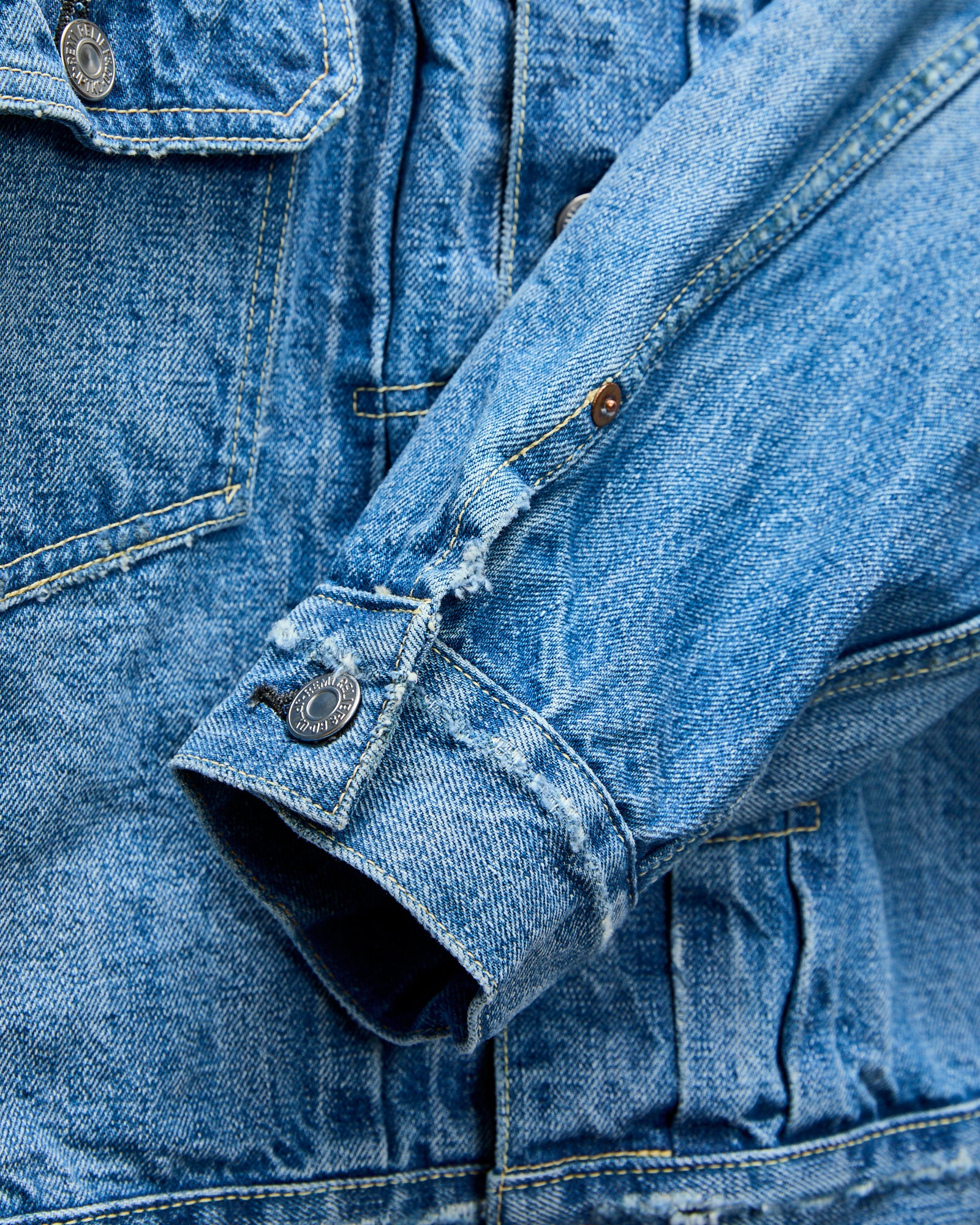13oz 1954XX Denim 2nd Jacket in Used Blue – Blue Owl Workshop
