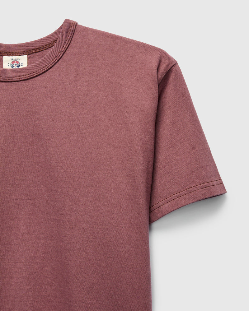 Heavyweight Solid T-Shirt in Ankoh Red