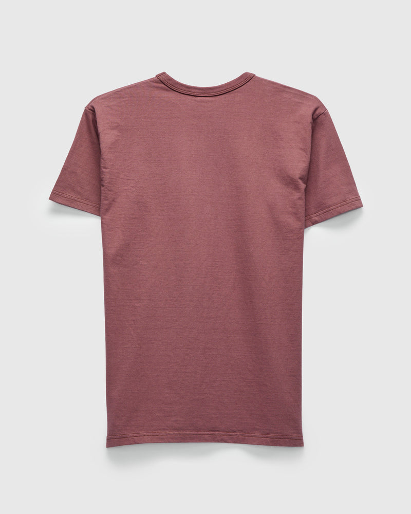 Heavyweight Solid T-Shirt in Ankoh Red
