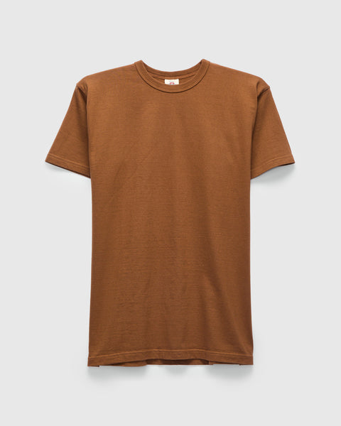 Heavyweight Solid T-Shirt in Brown – Blue Owl Workshop