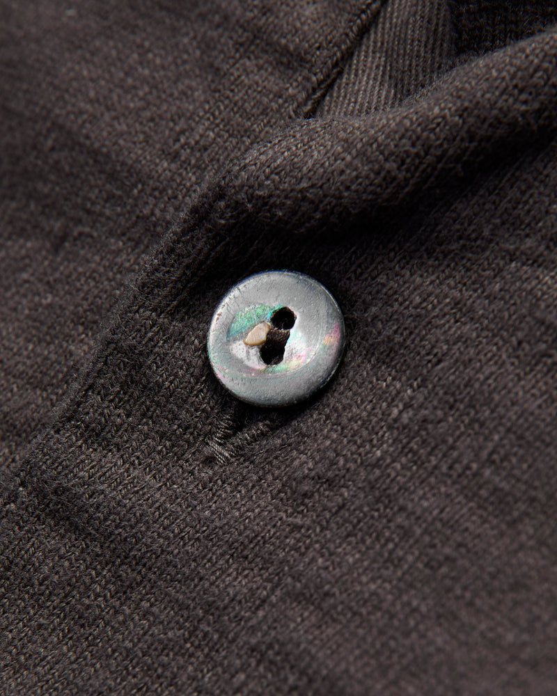 "Samurai Cotton Project" Polo Shirt in Kuromame