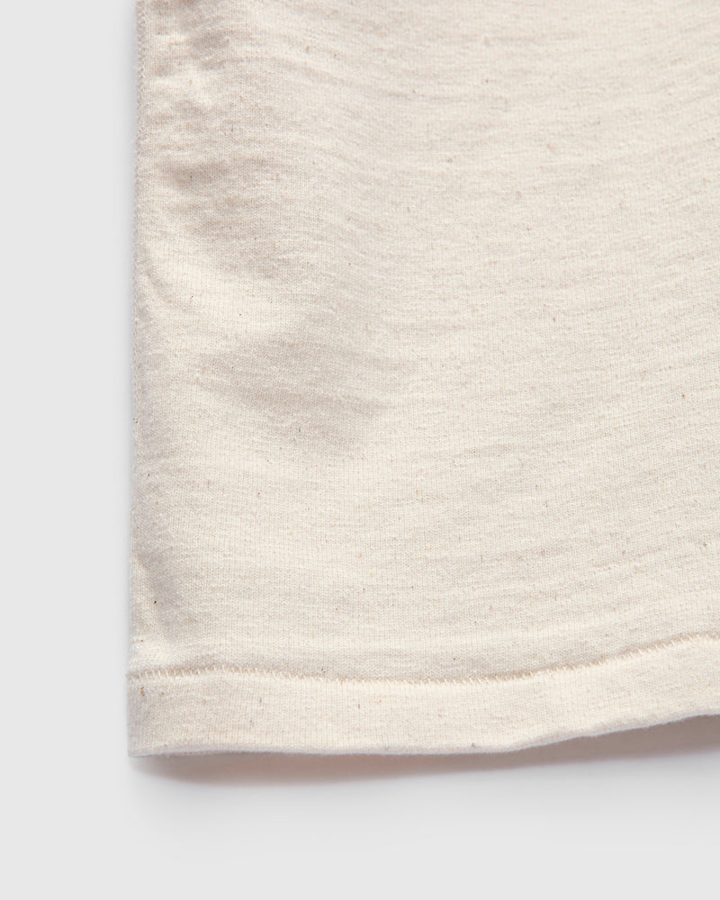 "Samurai Cotton Project" Polo Shirt in Natural