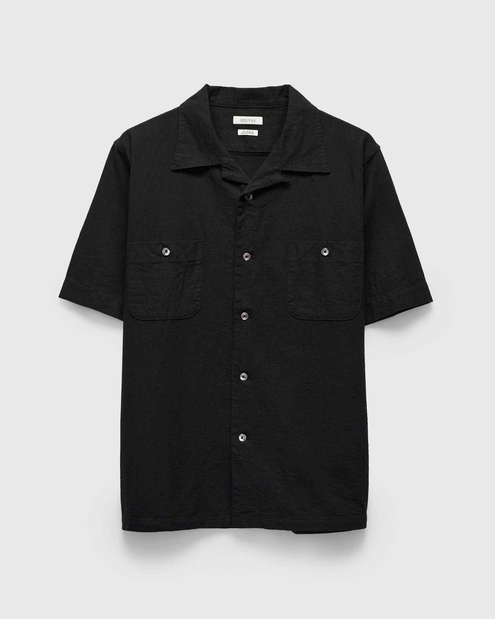 Amundsen Holiday Shirt in Black – Blue Owl Workshop