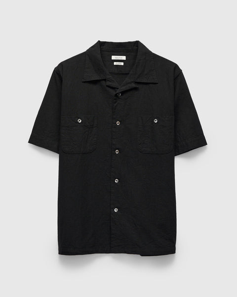 Amundsen Holiday Shirt in Black – Blue Owl Workshop