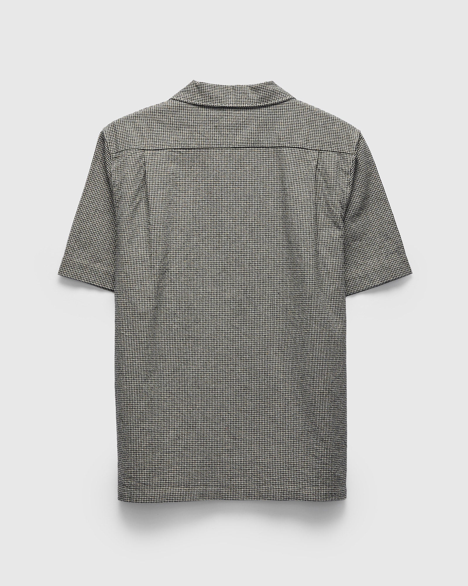 Amundsen Holiday Shirt in Mini Check – Blue Owl Workshop