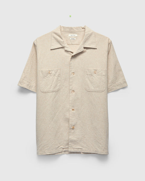 Amundsen Holiday Shirt in Natural – Blue Owl Workshop