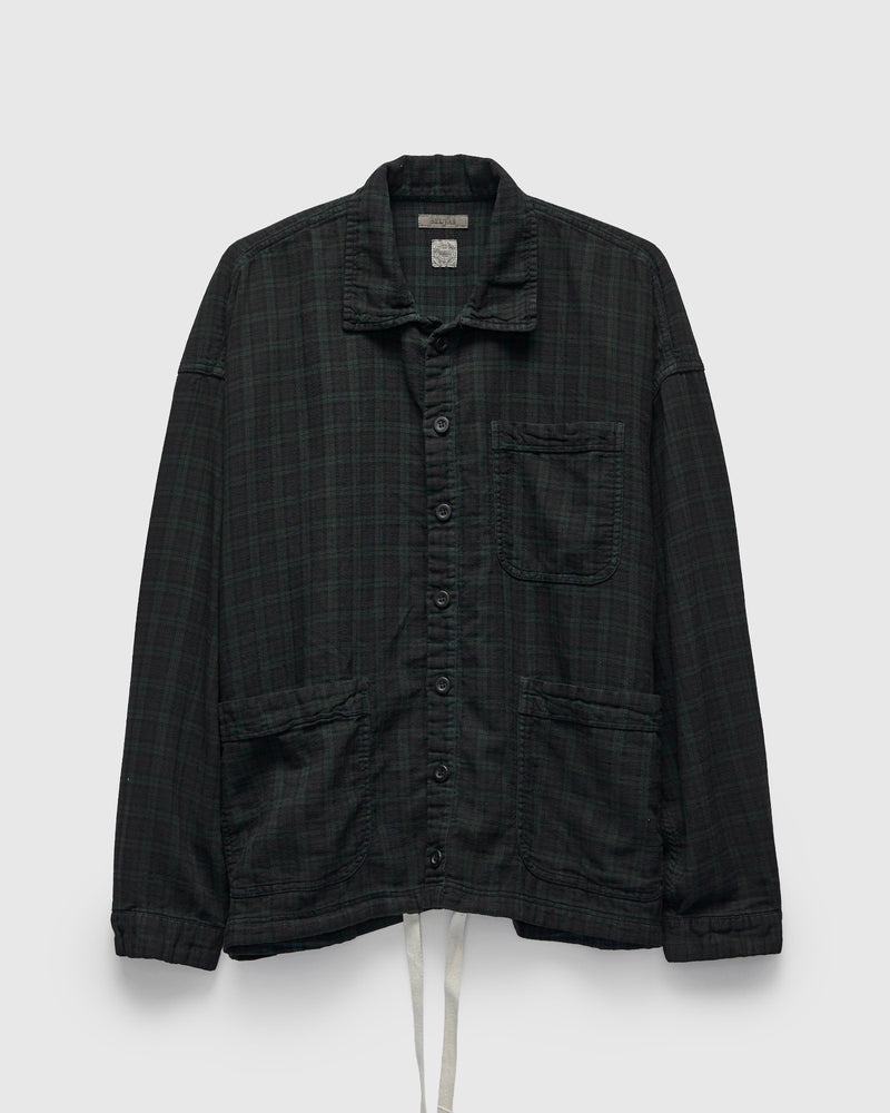 Plaid Comfy Shirt in Dark Blue